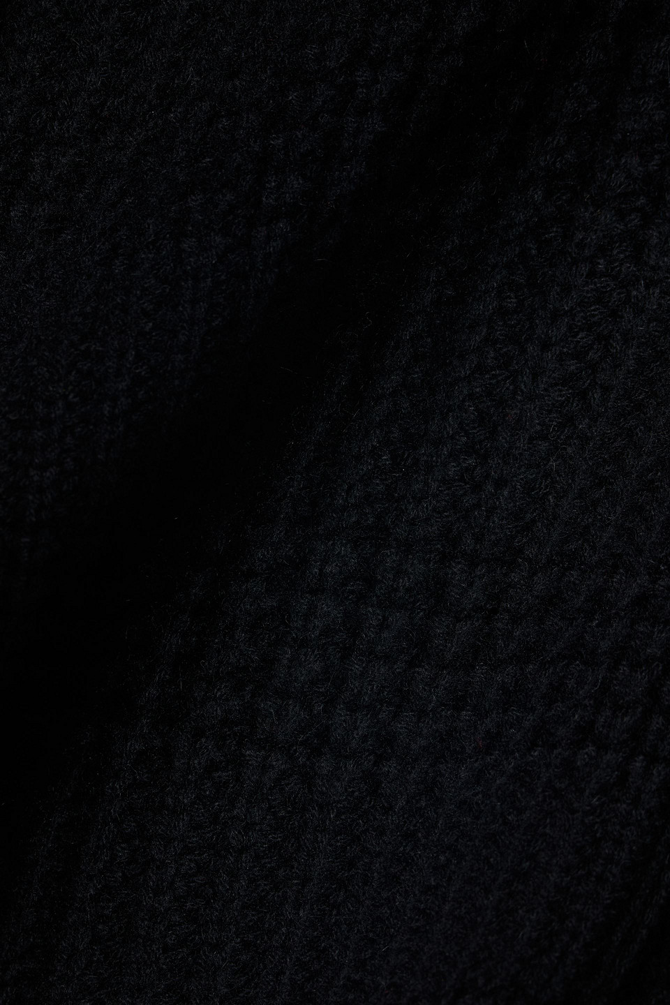 Loulou Studio Alsta Ribbed Cashmere Cardigan In Black