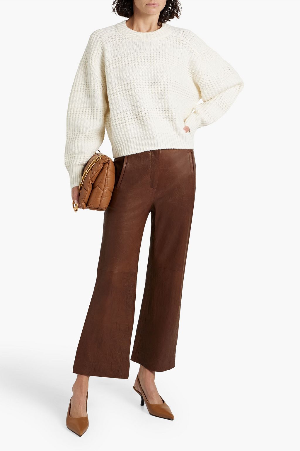 LOULOU STUDIO Duba oversized ribbed cashmere sweater