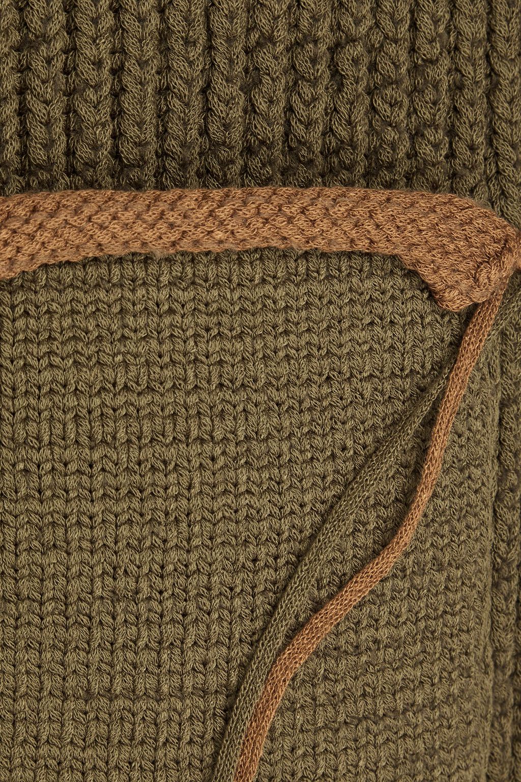 JACQUEMUS Arco ribbed-knit zip-up sweater