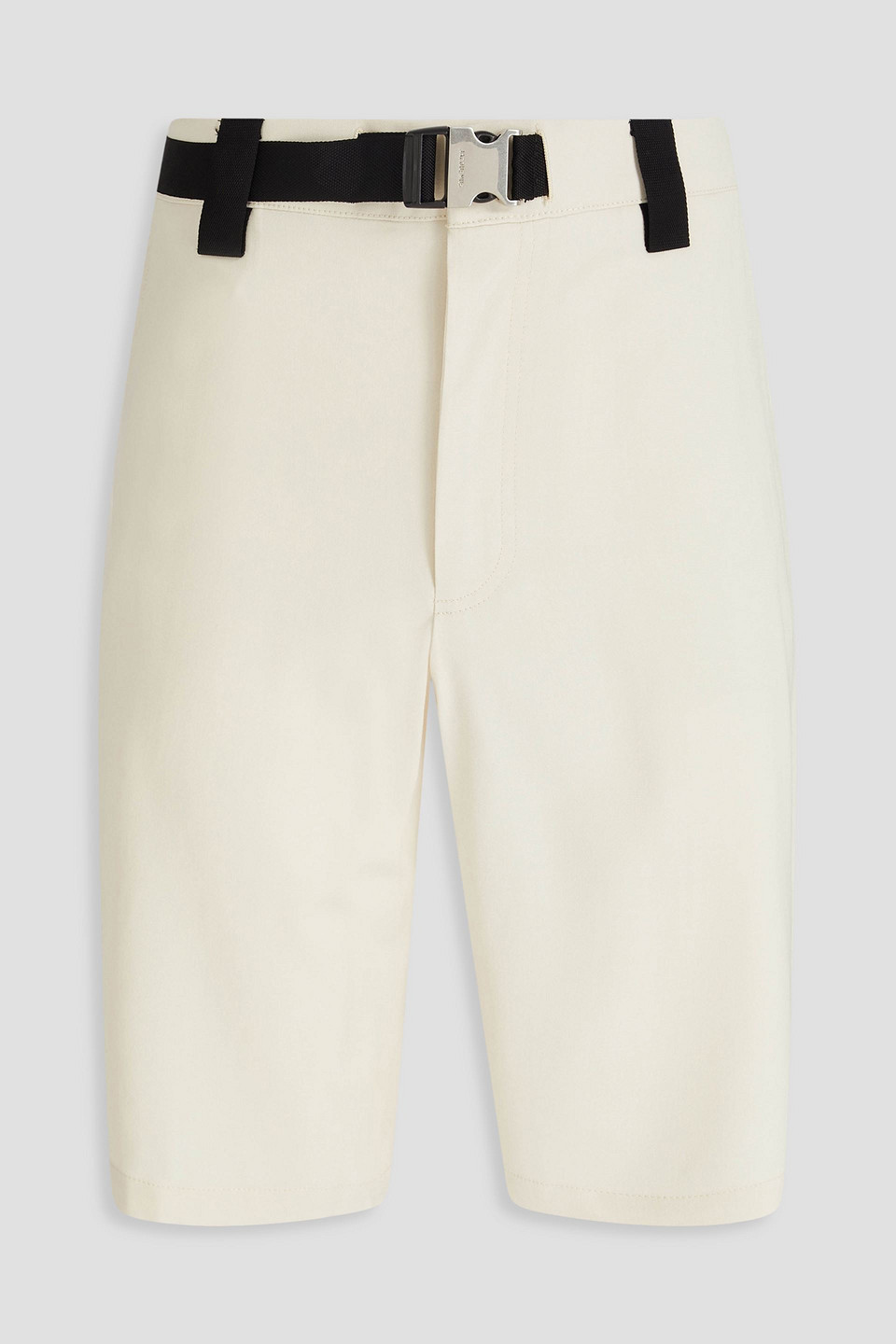 Jacquemus Le Short Meio Oversize Shorts In Ecru
