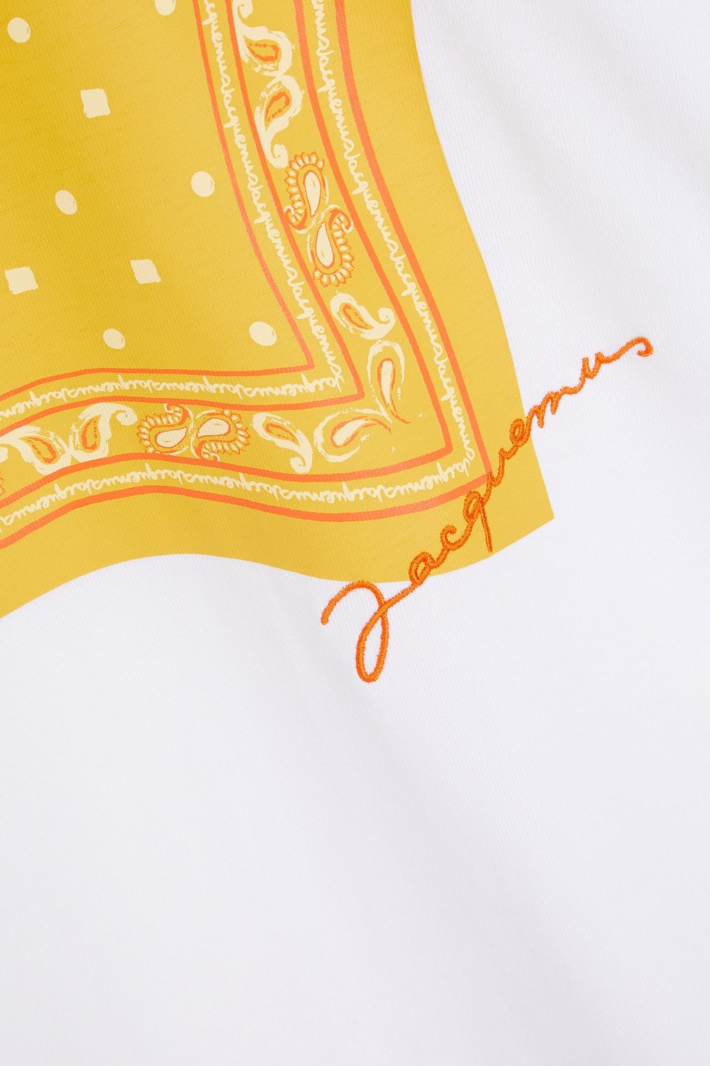 JACQUEMUS Toalha printed cotton-jersey T-shirt