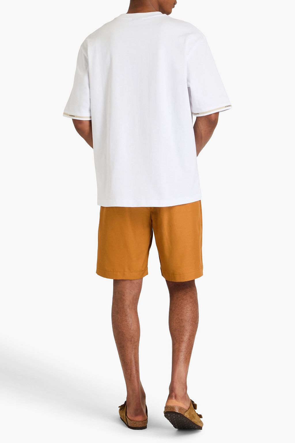 JACQUEMUS Toalha printed cotton-jersey T-shirt