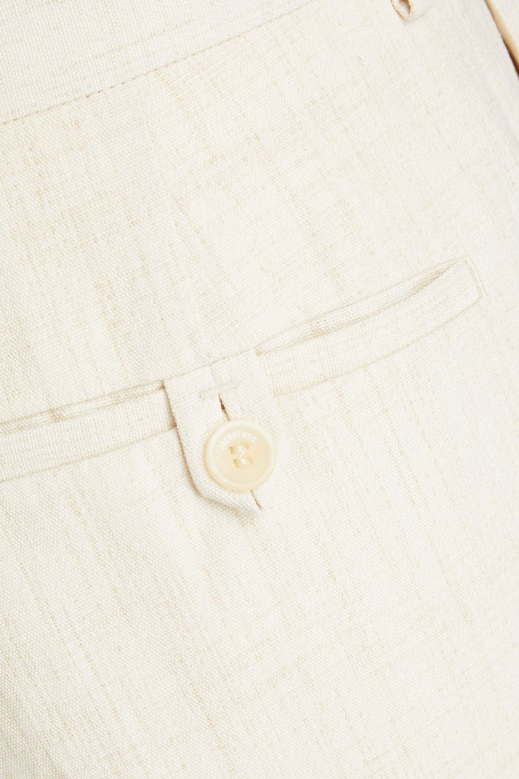 JACQUEMUS Feijoa linen-blend canvas pants