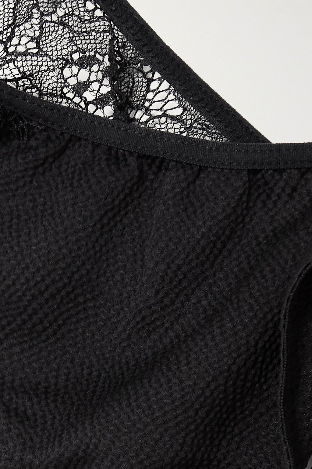 LOVE STORIES Francesca satin and lace thong