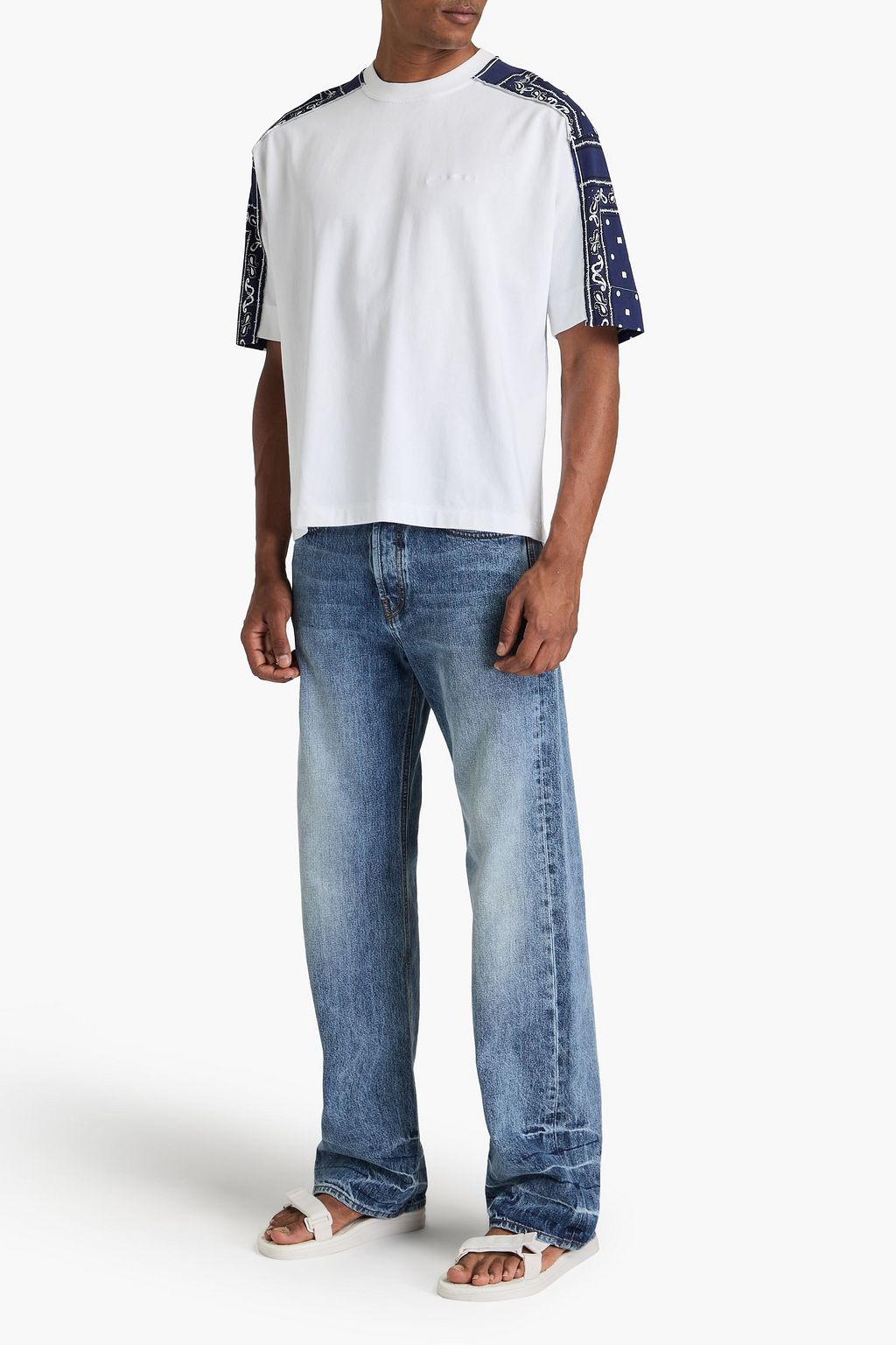 JACQUEMUS Printed cotton-jersey T-shirt