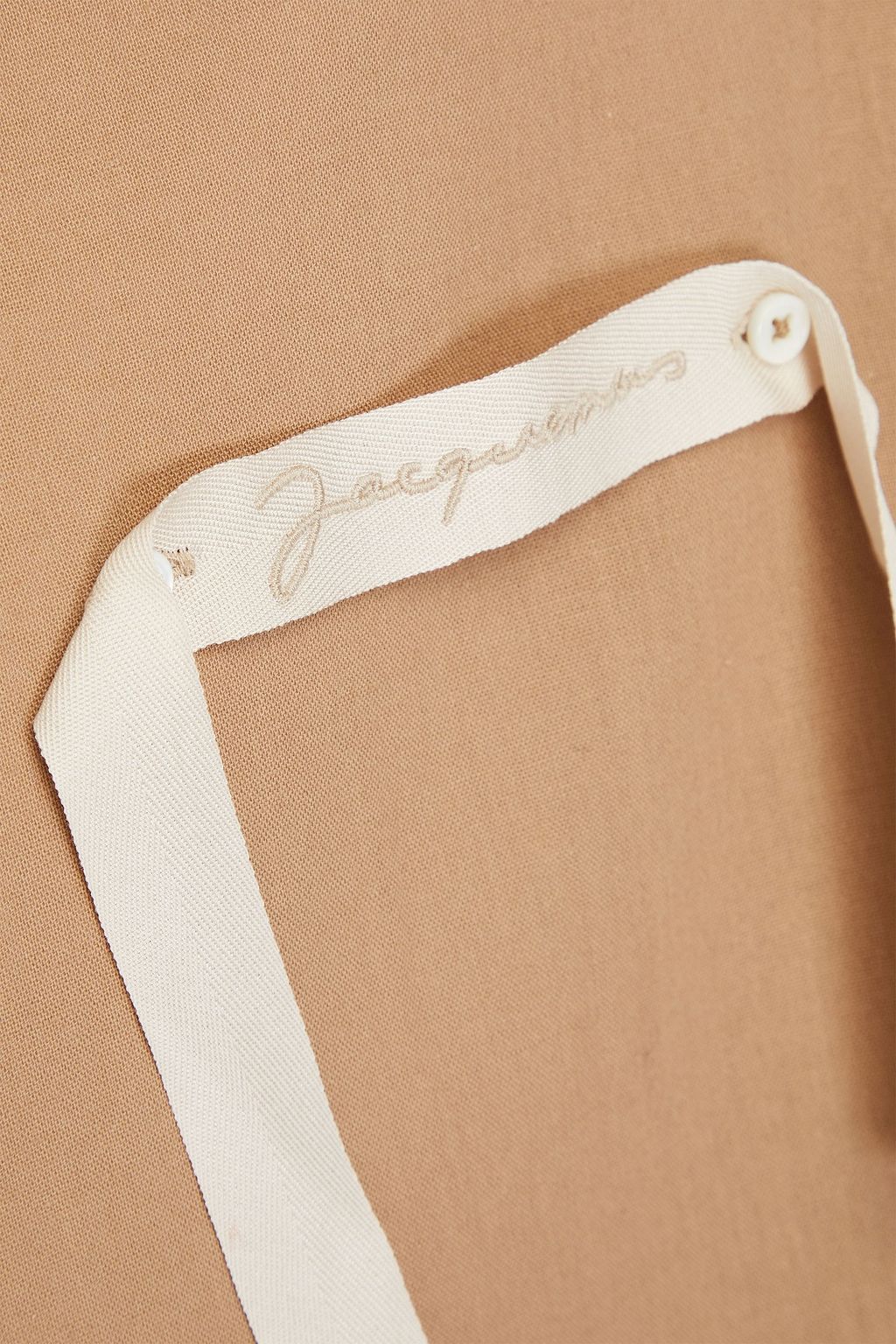JACQUEMUS Cabri embroidered cotton-shirt