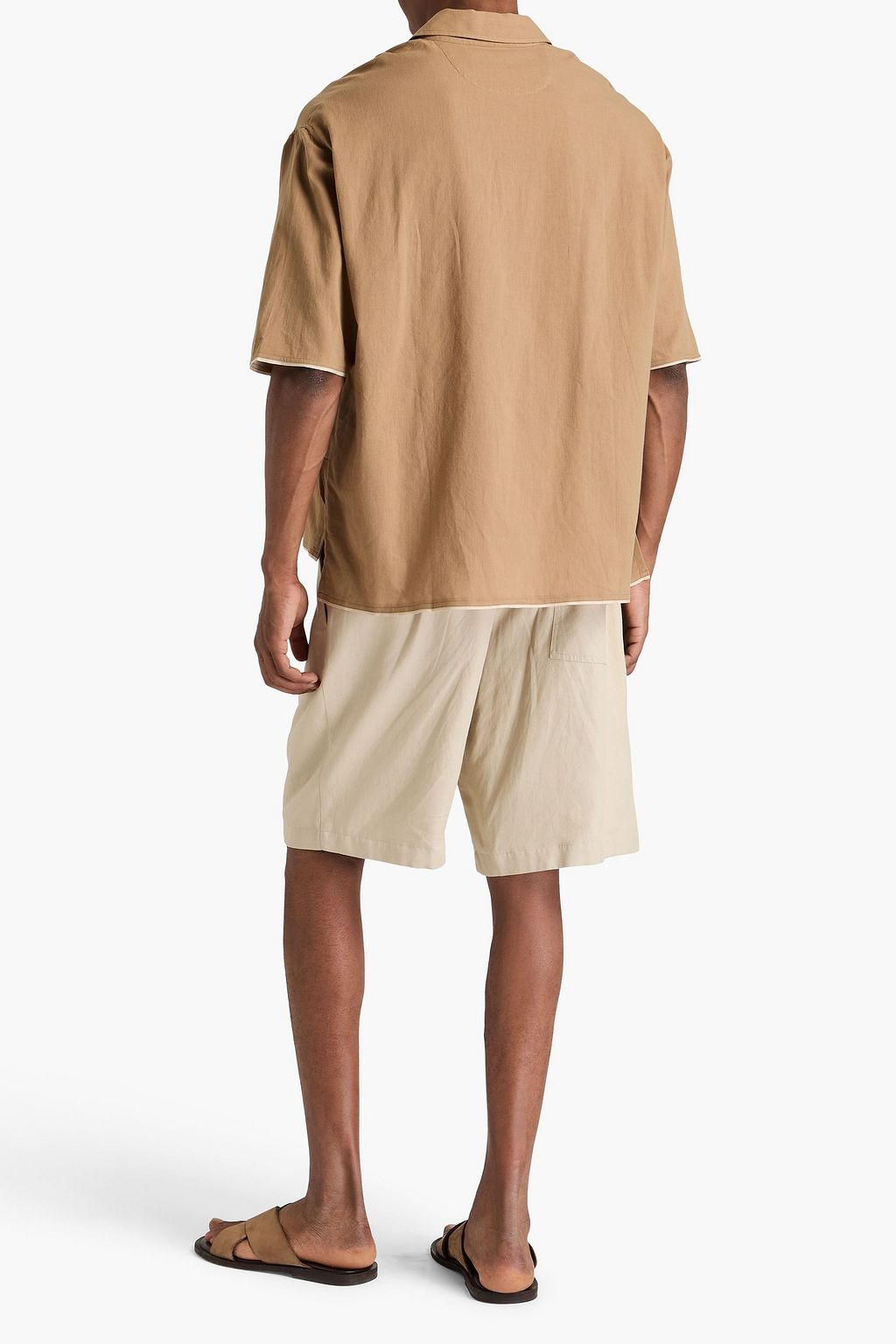 JACQUEMUS Cabri embroidered cotton-shirt