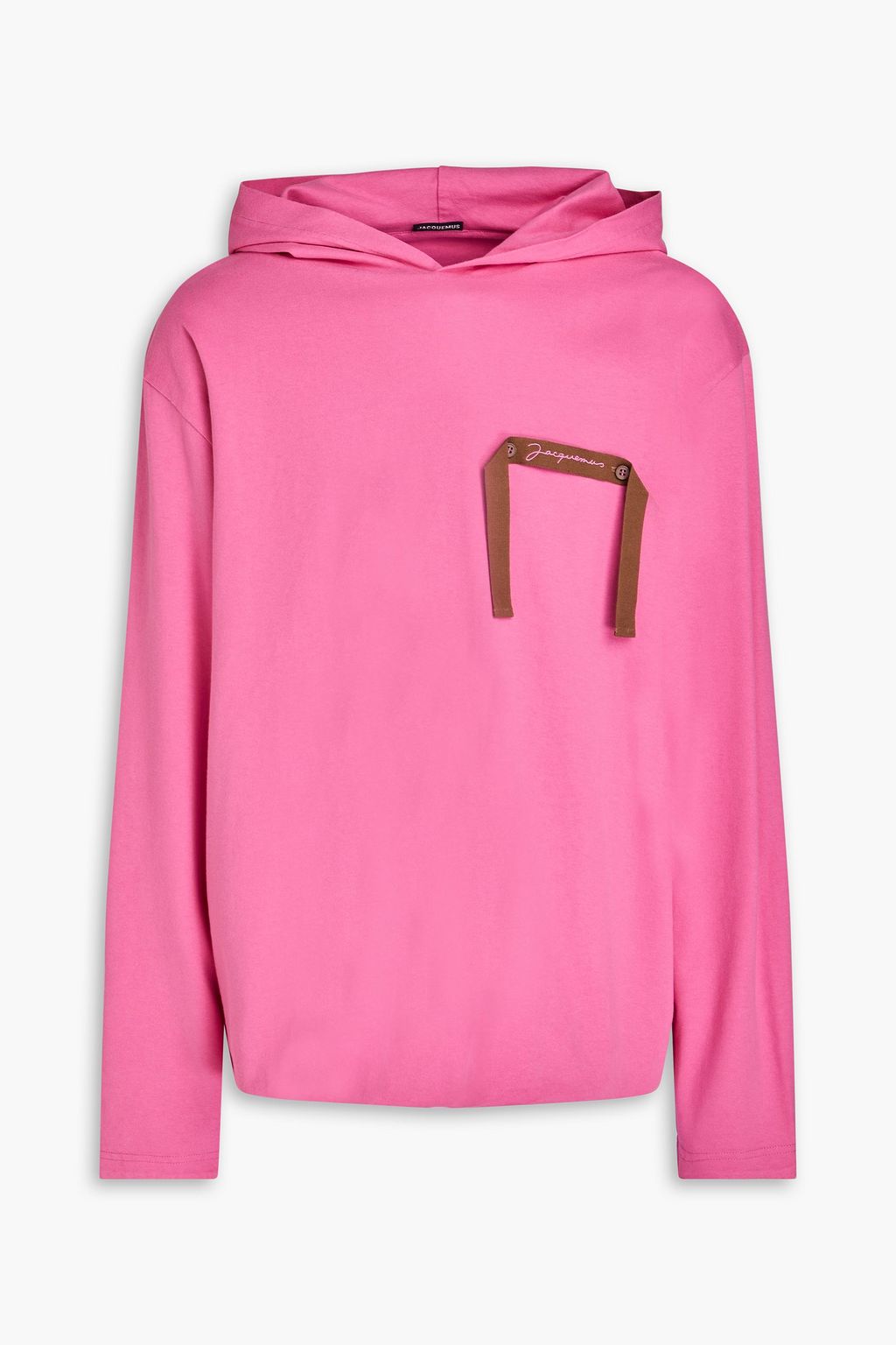 Cotton jersey hoodie hot sale