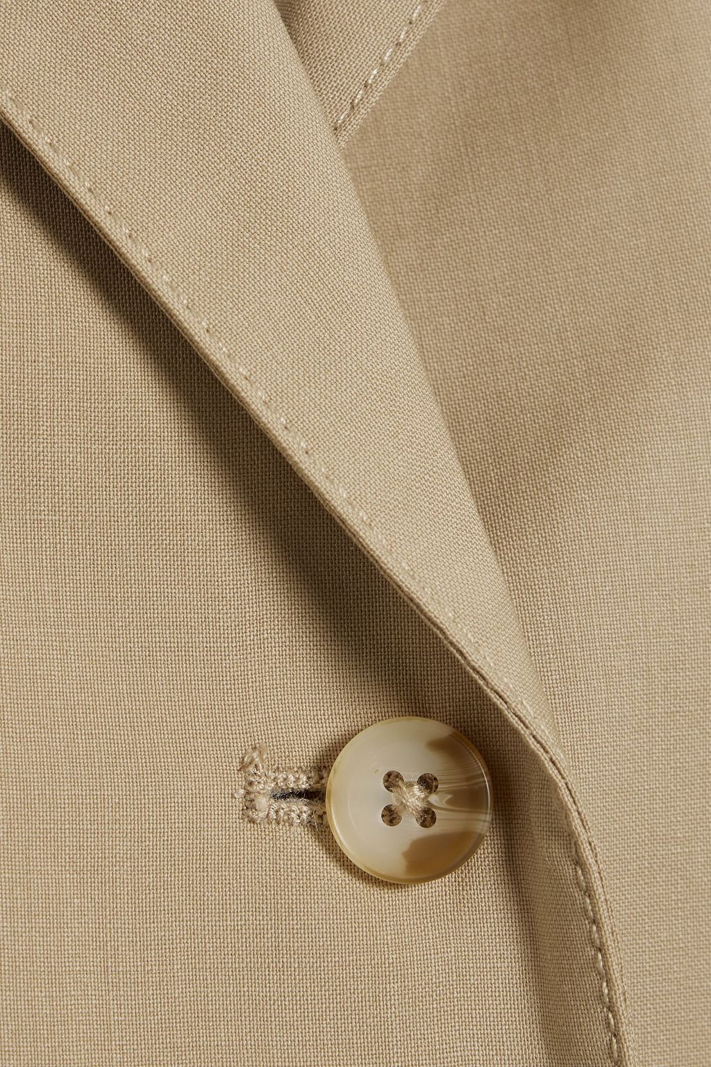 LOULOU STUDIO Tido wool-crepe coat