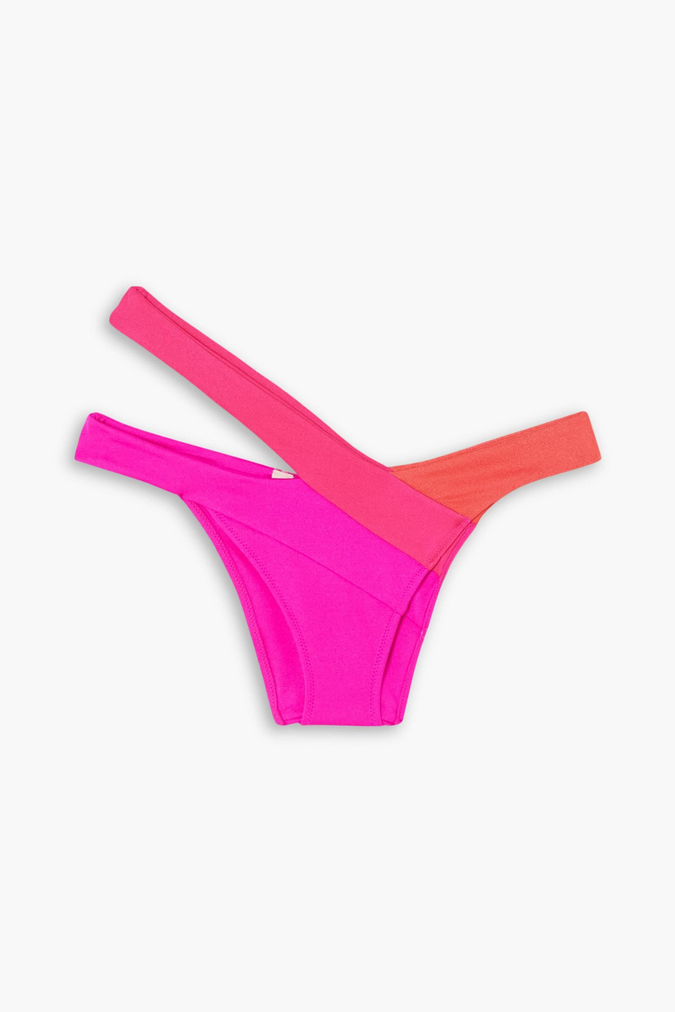 Agent Provocateur Teri Cutout Color-block Bikini Briefs In Pink