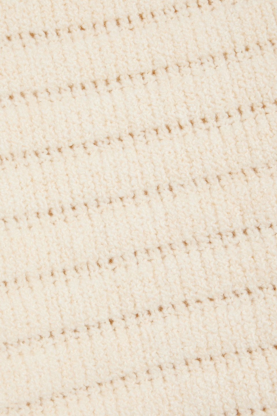 LOULOU STUDIO CALTON RIBBED POINTELLE-KNIT MERINO WOOL-BLEND TURTLENECK SWEATER