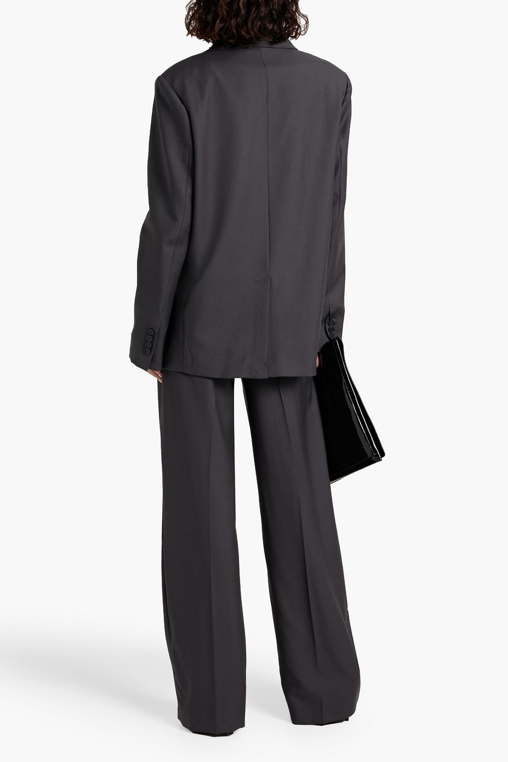 LOULOU STUDIO Donau double-breasted wool-twill blazer