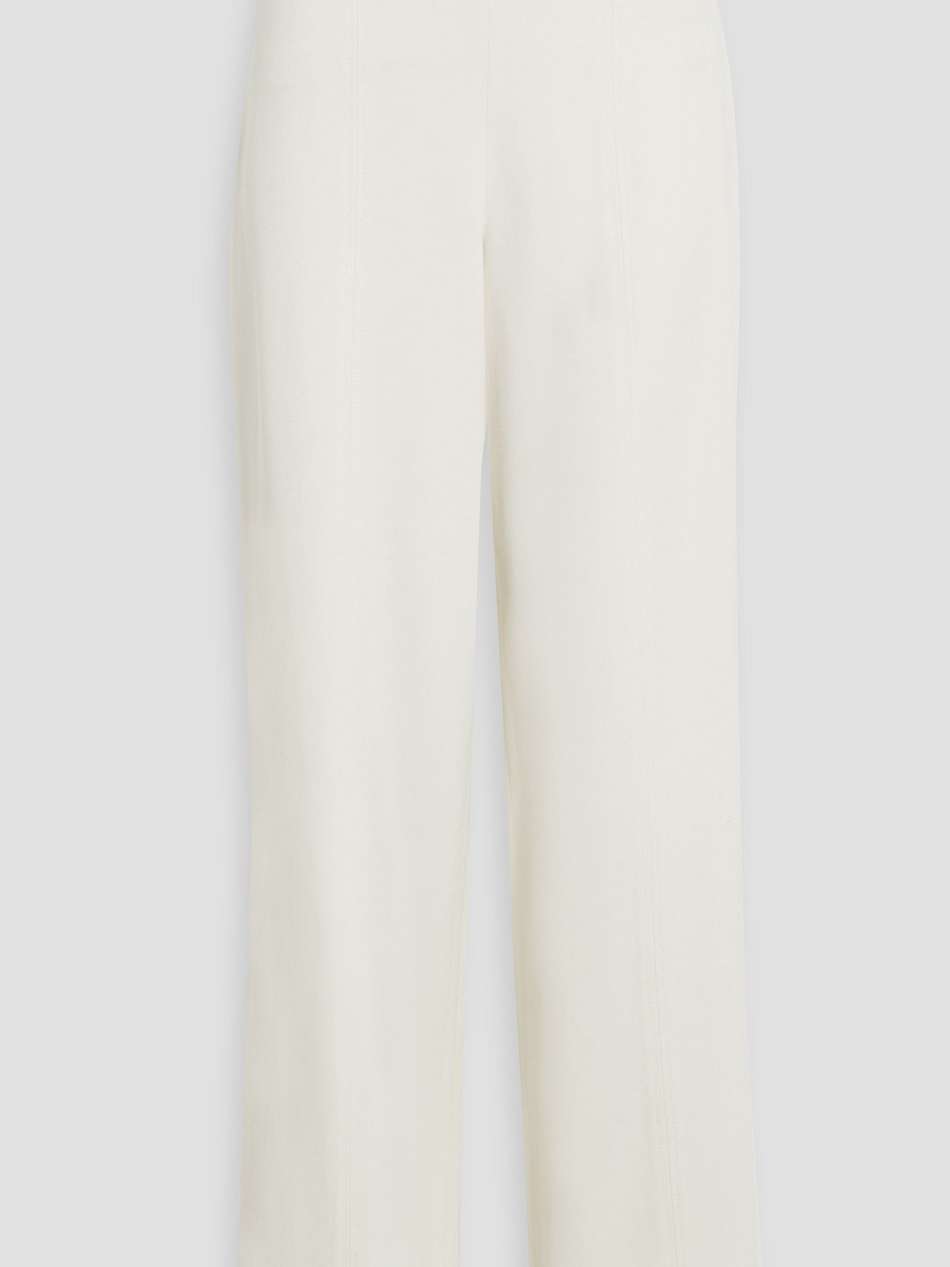 hamill twill wide-leg pants