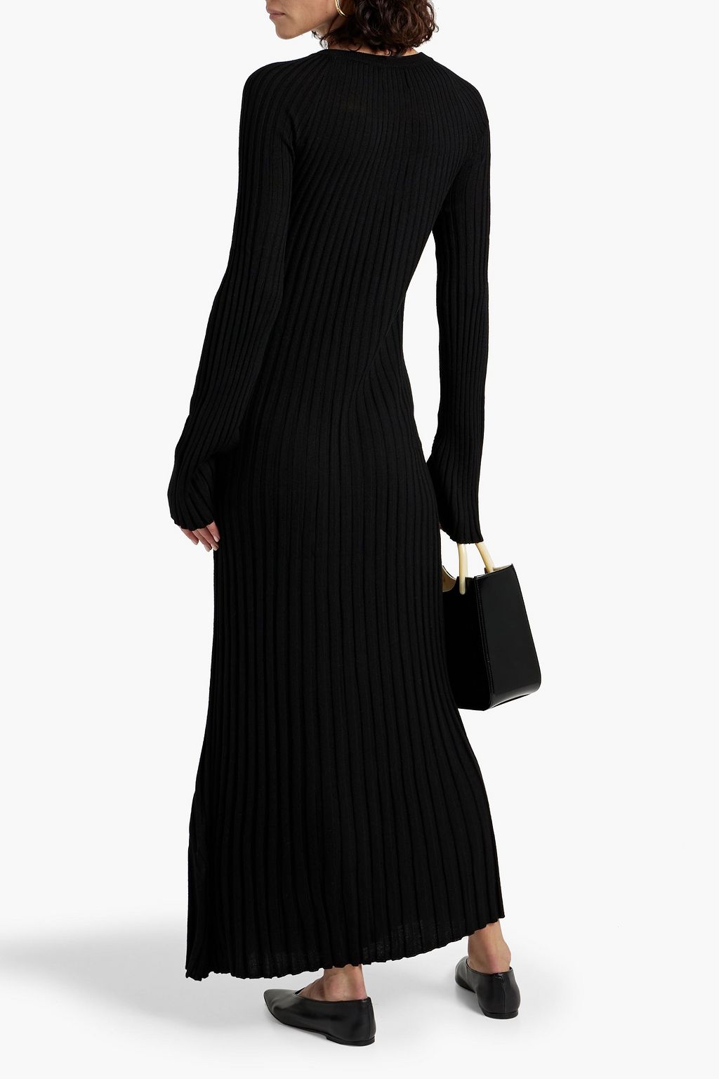 LOULOU STUDIO Nosaro ribbed wool maxi dress