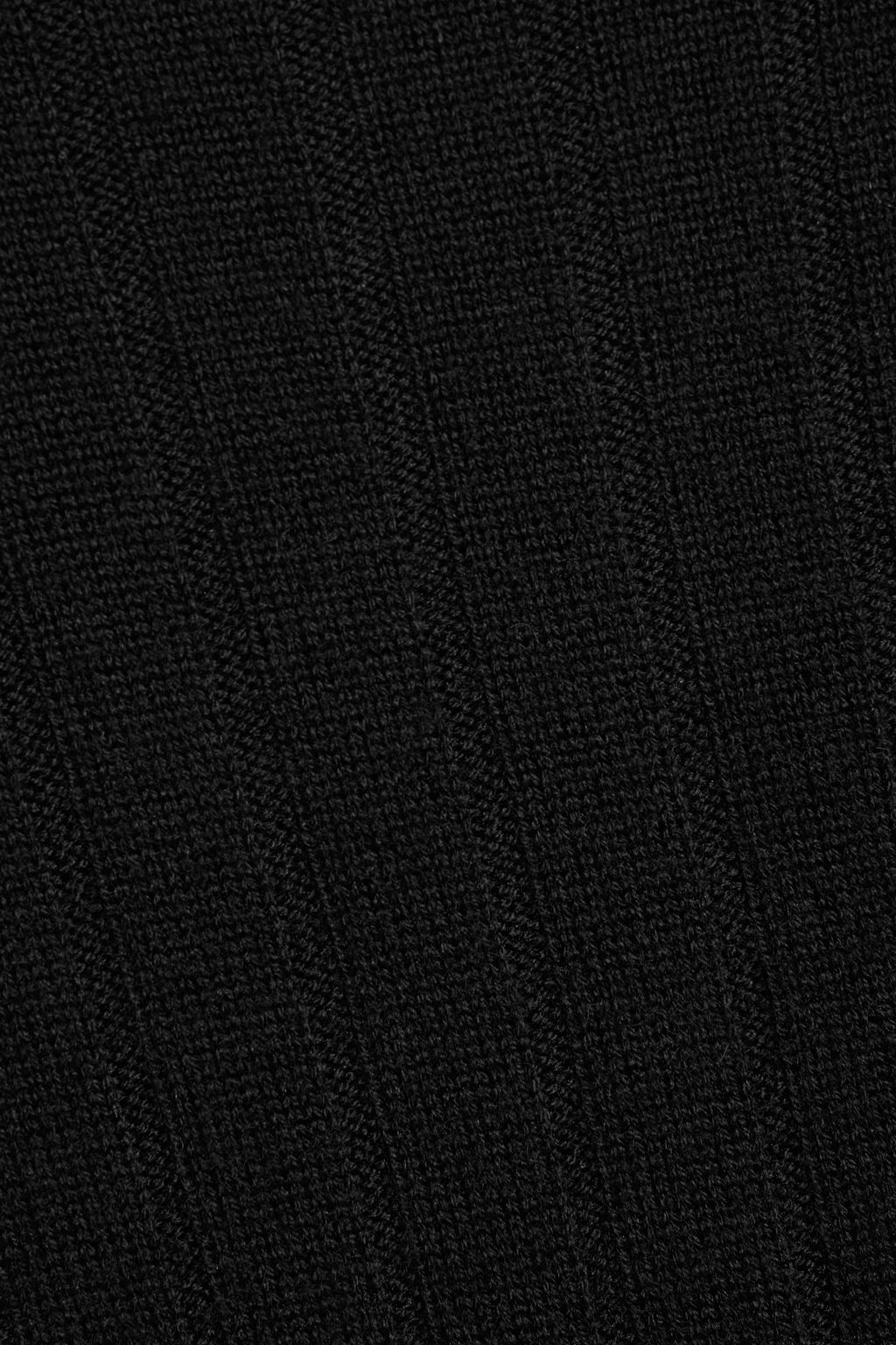 LOULOU STUDIO Ribbed merino wool-blend turtleneck sweater