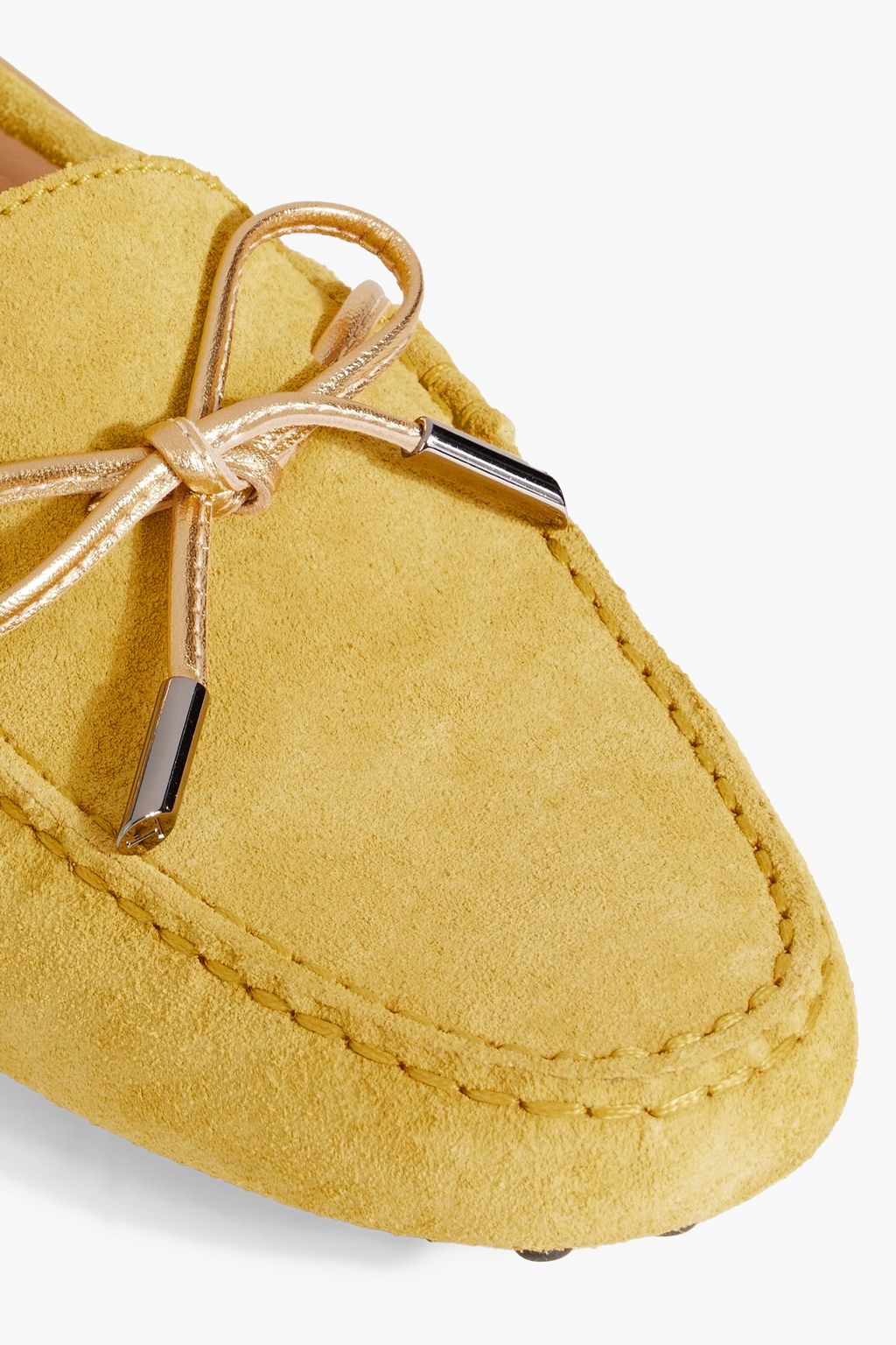 TOD'S Heaven Lacetto suede loafers