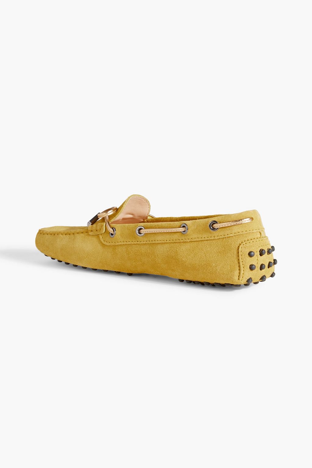 TOD'S Heaven Lacetto suede loafers