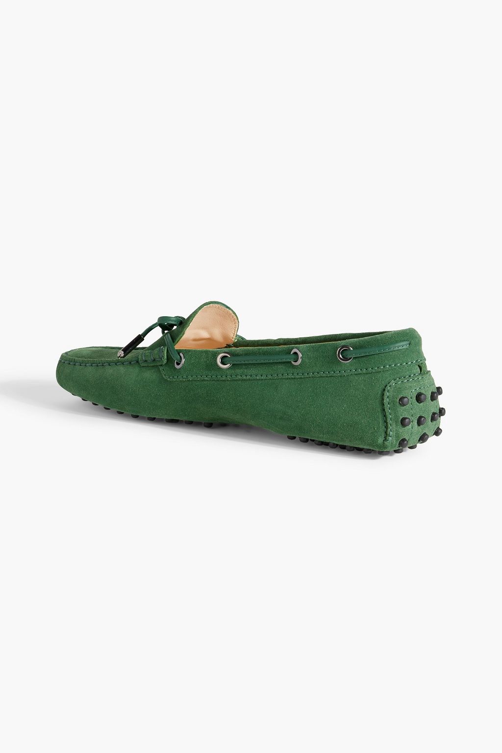 TOD'S Heaven Lacetto suede loafers