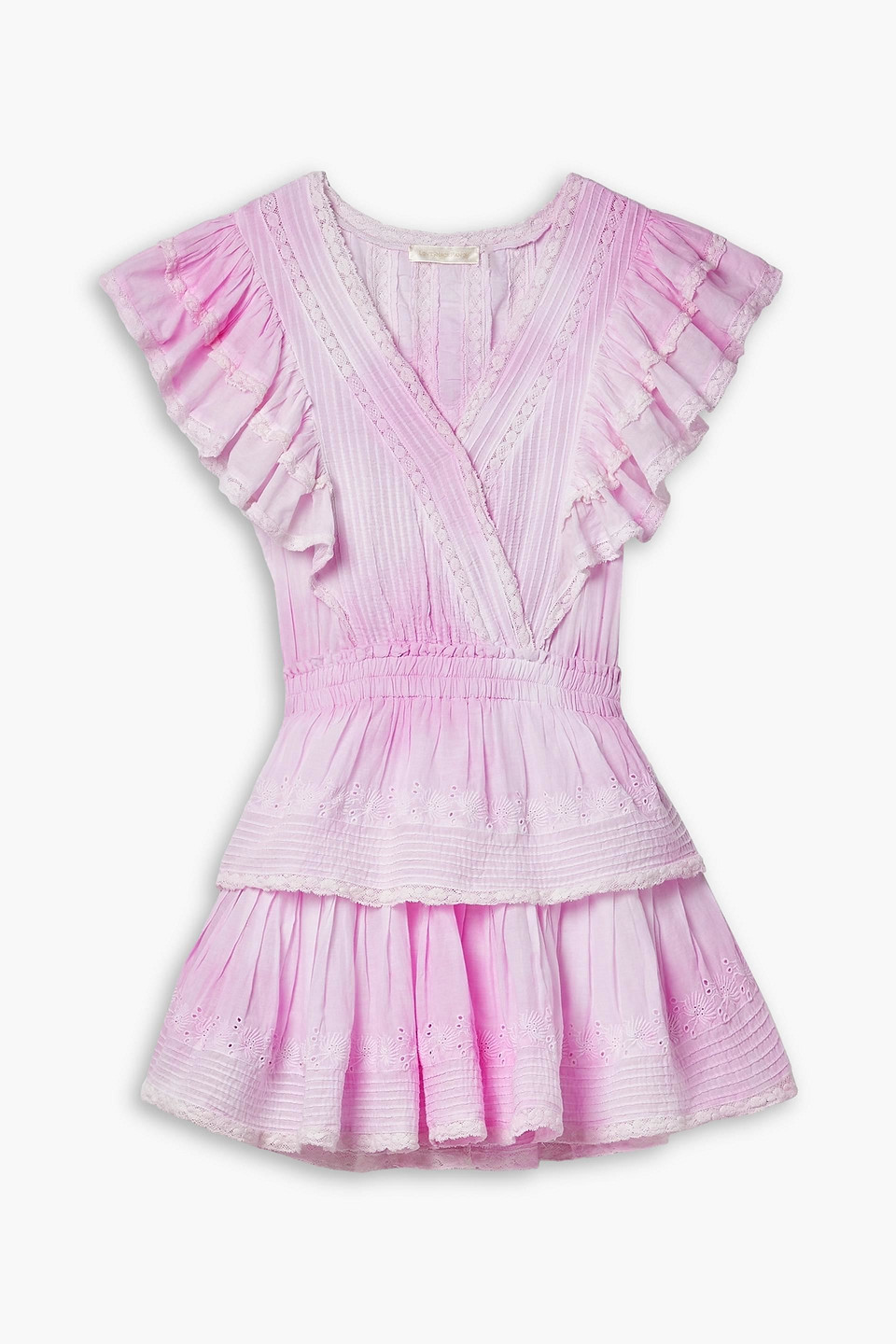 Loveshackfancy Gwen Dress In Baby Pink