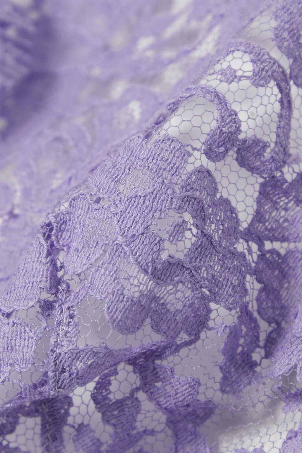 COCO DE MER Camellia Neckholder-Soft-BH aus Leavers-Spitze mit Satinbesätzen