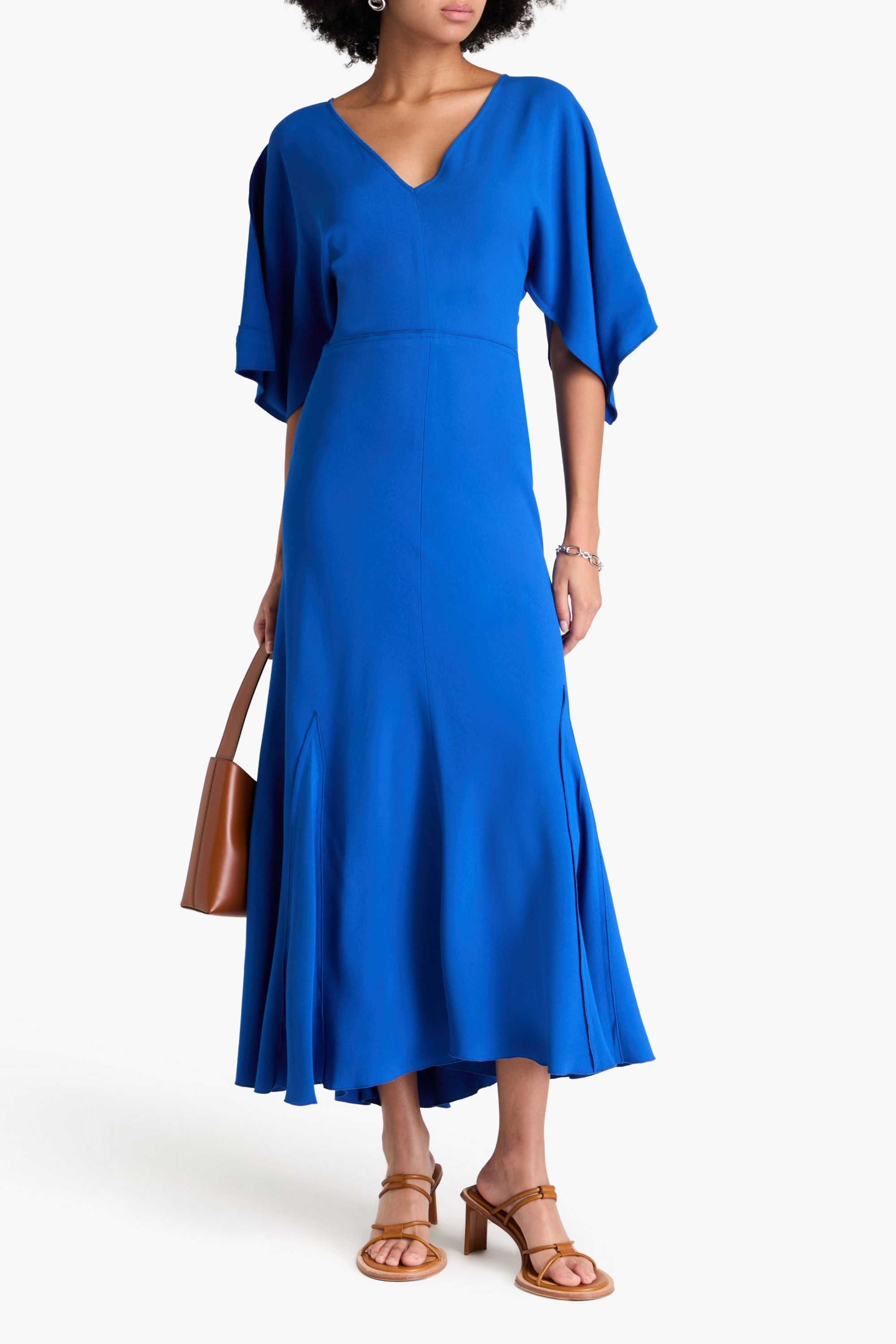 Victoria Beckham Crepe midi dress