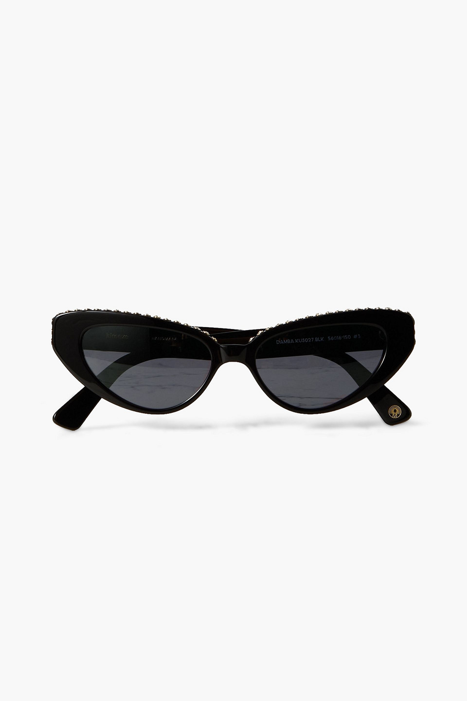 Damba cat-eye crystal-embellished acetate sunglasses