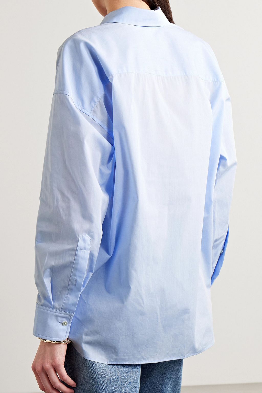 NILI LOTAN Mael cotton-poplin shirt