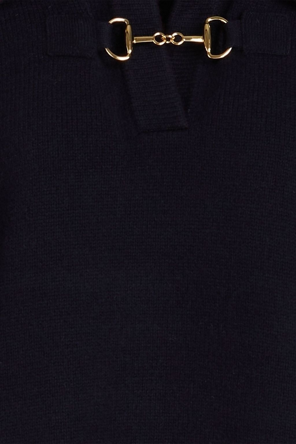 SANDRO ウール ポロセーター ストライプ
