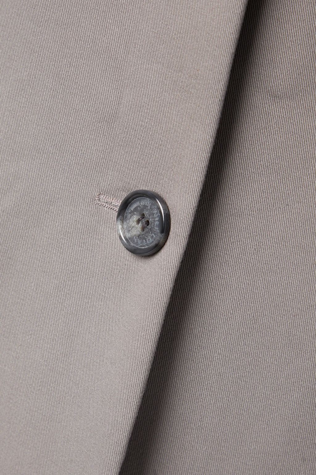 NILI LOTAN Glenn cotton and linen-blend twill coat