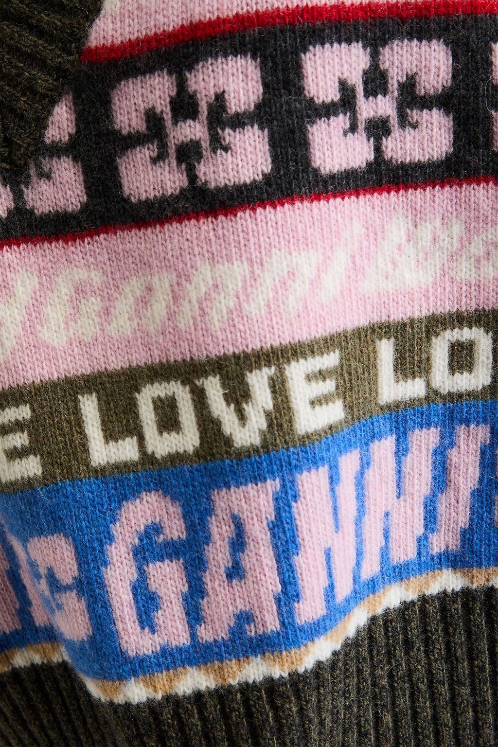 GANNI 인타르시아 니트 베스트