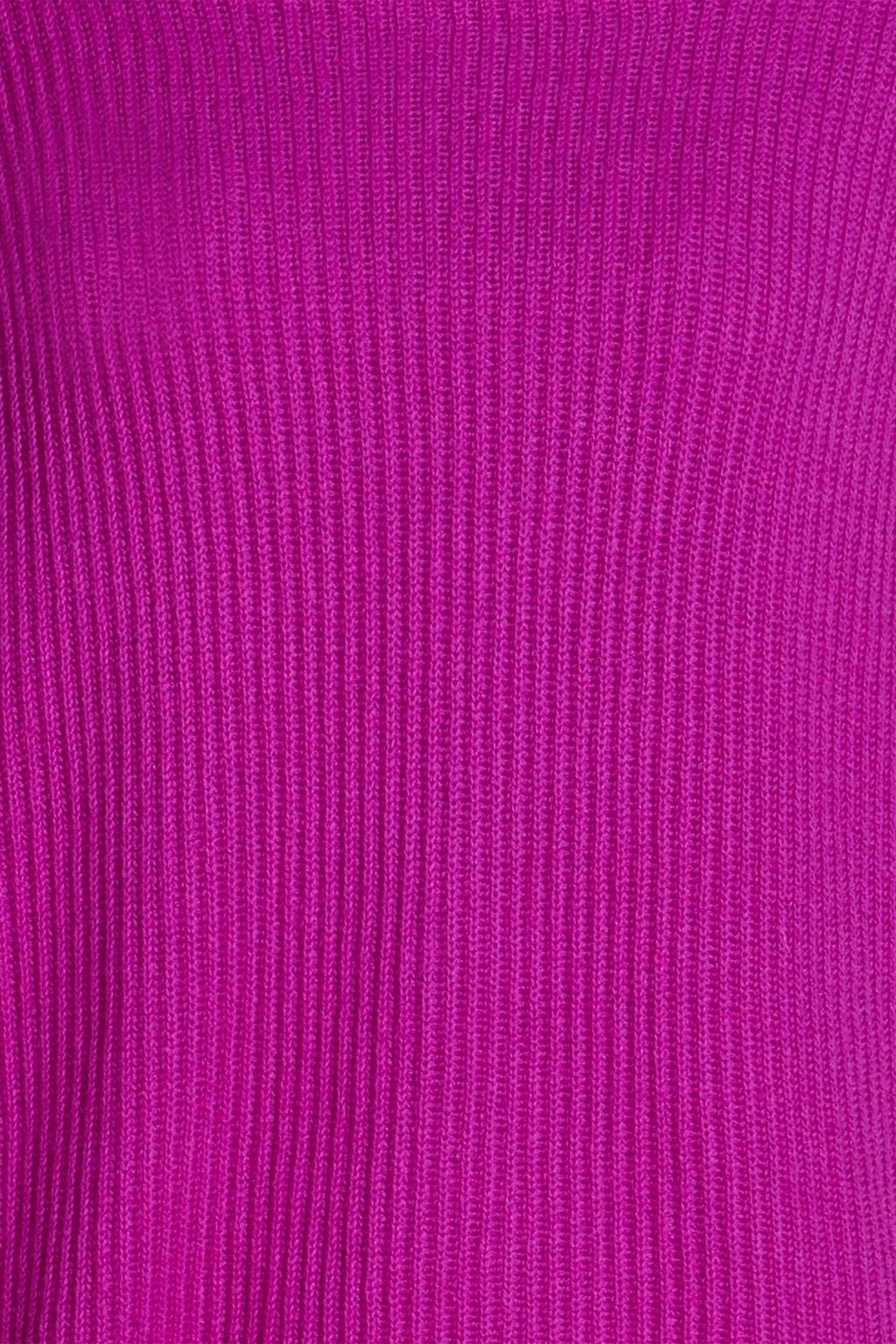 AUTUMN CASHMERE كنزة رياضية بياقة عالية مصنوعة من الكشمير بتصميم مضلّع