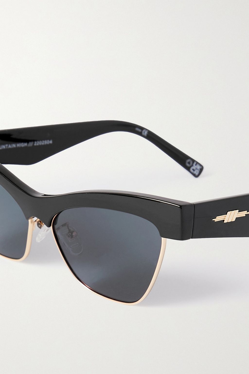 LE SPECS Mountain High cat-eye acetate sunglasses