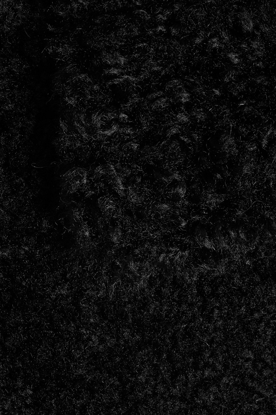 Shop Stand Studio Joann Faux Shearling Jacket In Black