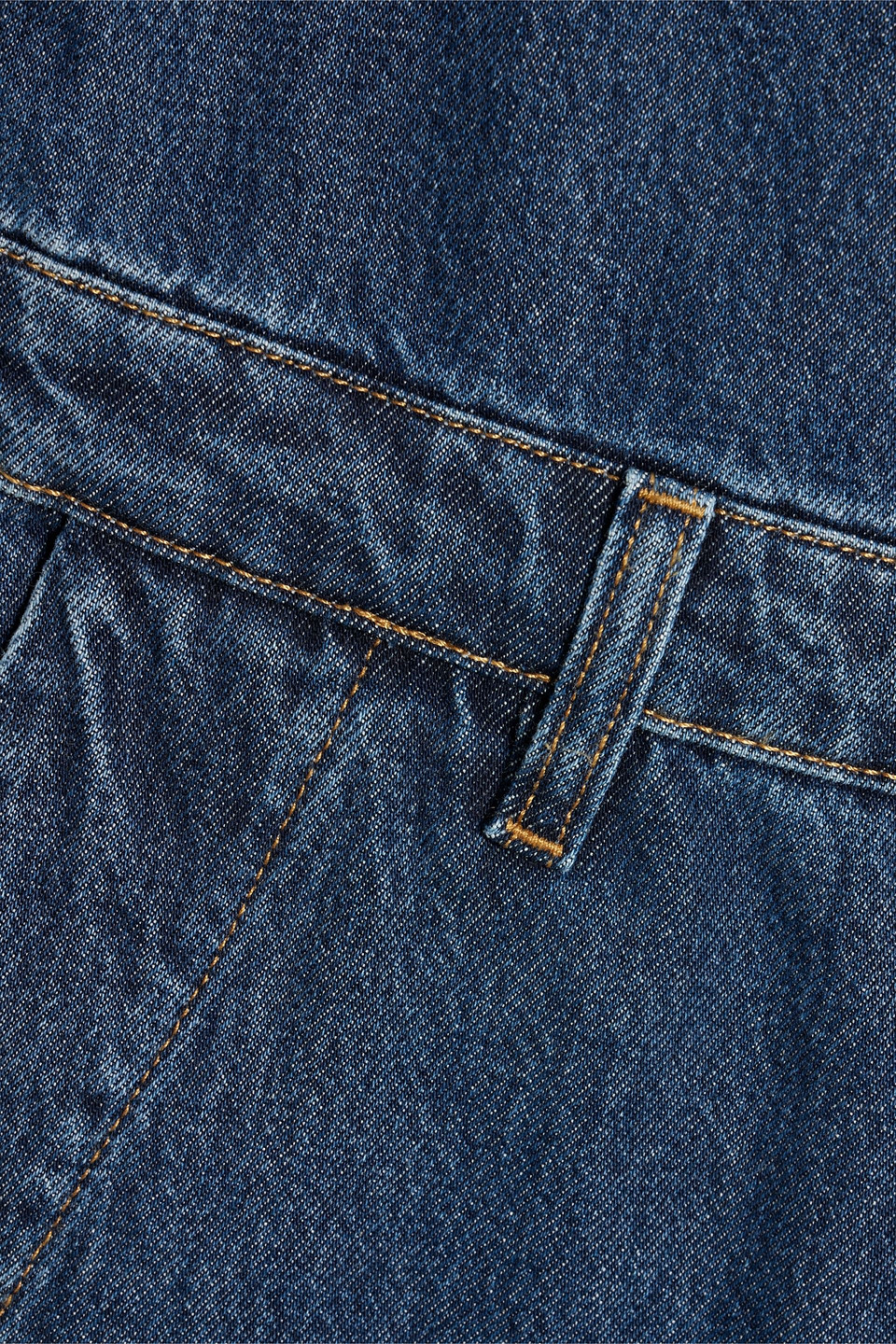 LOULOU STUDIO PANAY DENIM JUMPSUIT