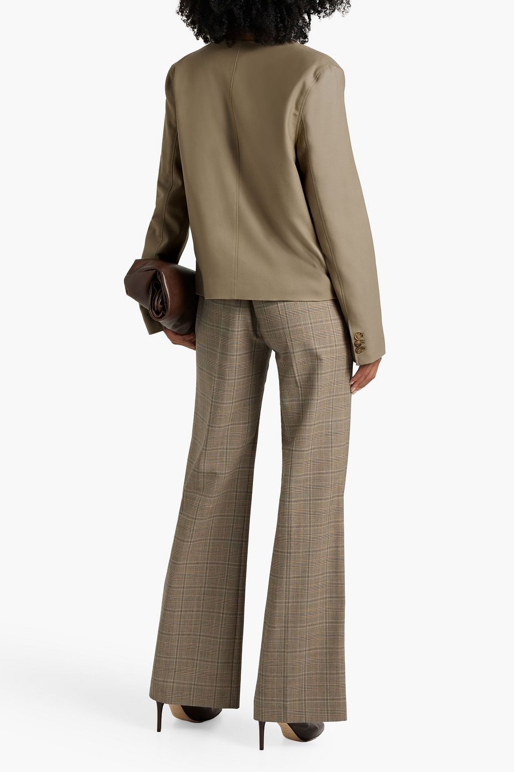 LOULOU STUDIO Fogo wool-blend twill jacket