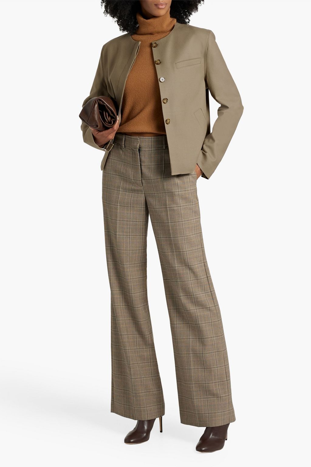 LOULOU STUDIO Fogo wool-blend twill jacket