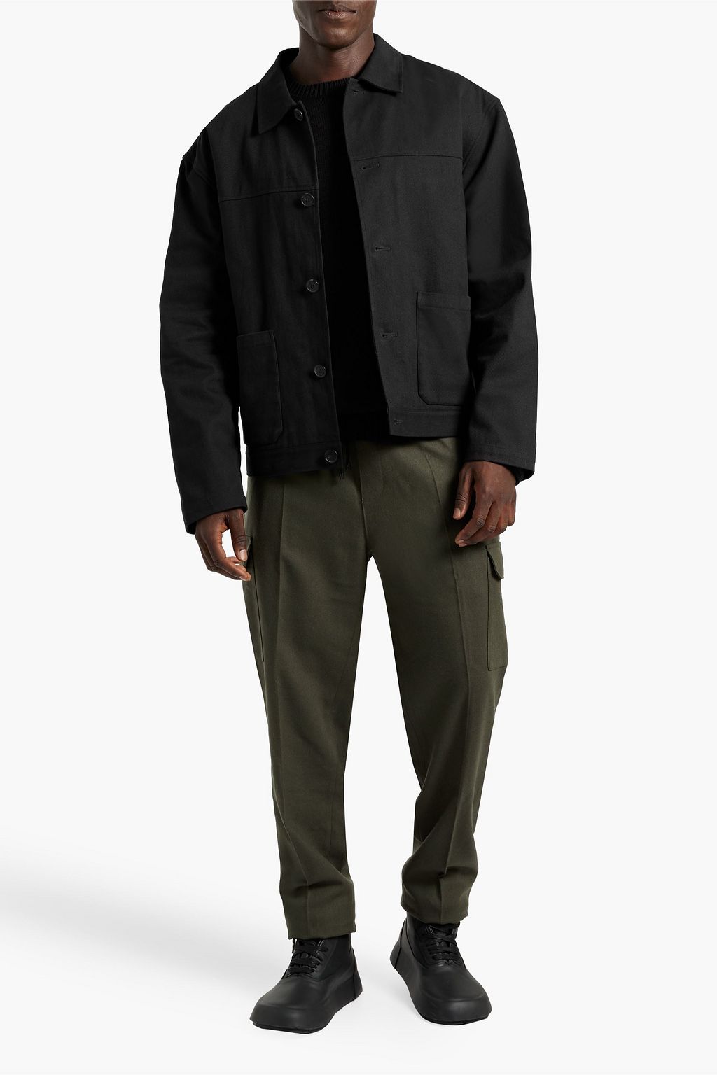 FRAME Cotton-twill jacket