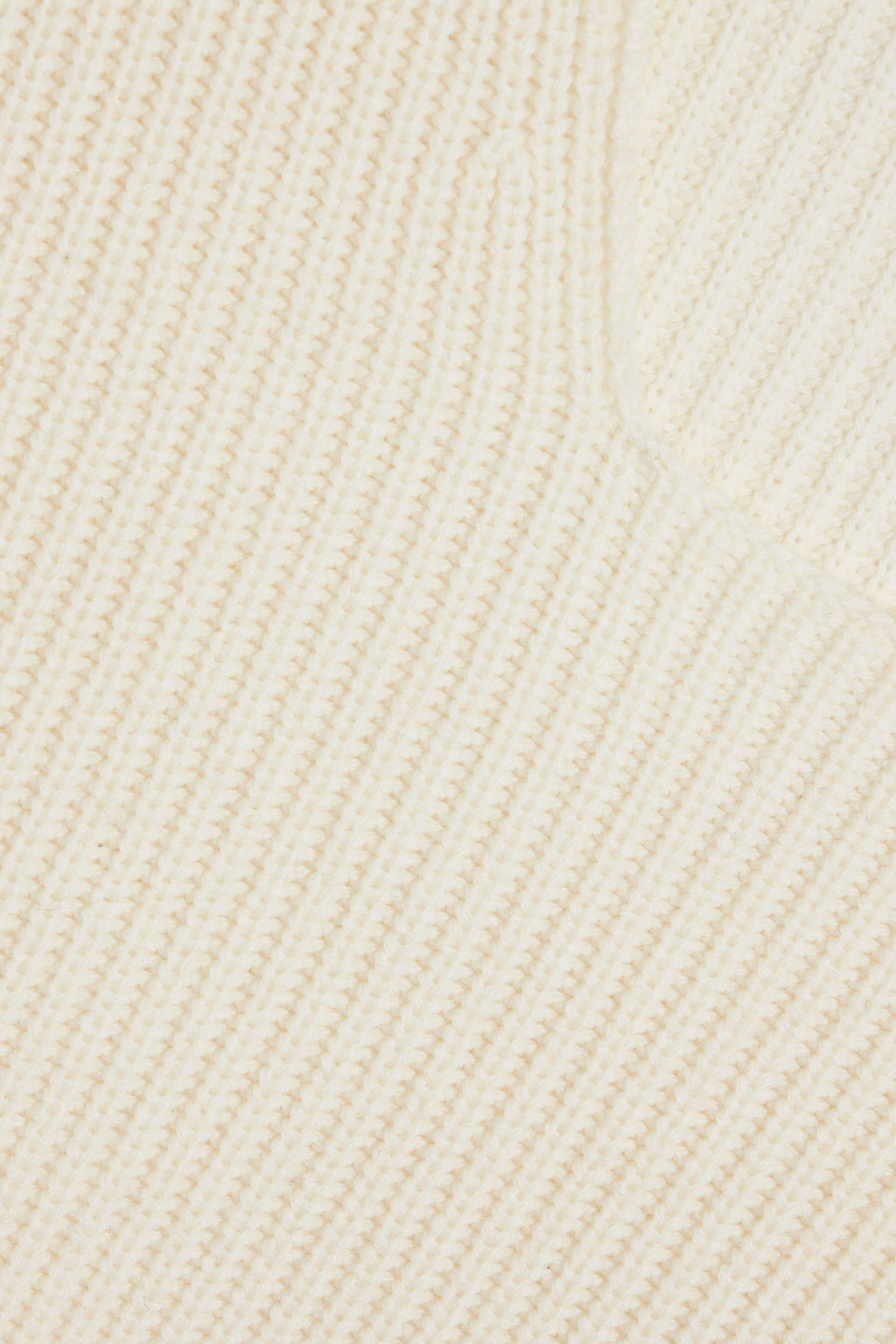 Shop Loulou Studio Nador Ribbed Wool And Cashmere-blend Sweater In Ivory