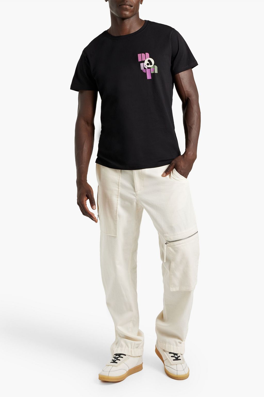 ISABEL MARANT Zafferh printed cotton-jersey T-shirt