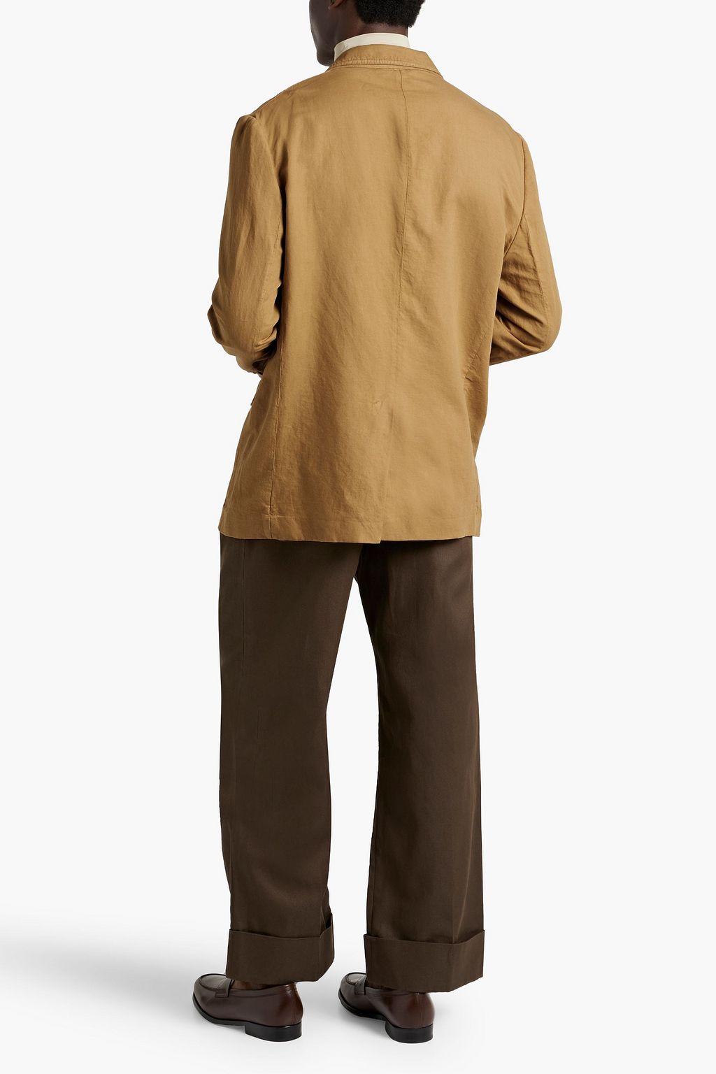 ACNE STUDIOS Cotton and linen-blend twill blazer