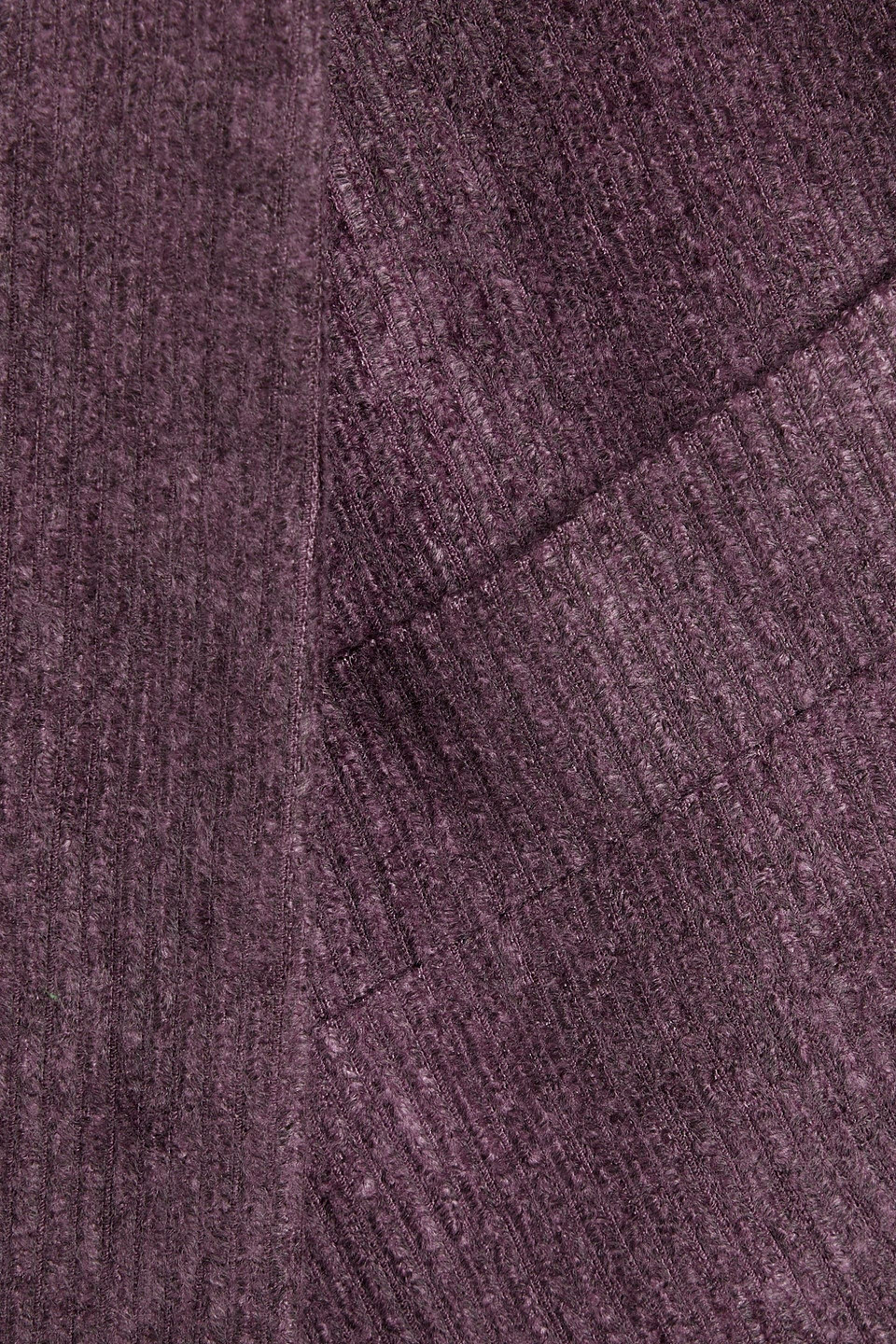Acne Studios Oversized Tweed Blazer In Purple