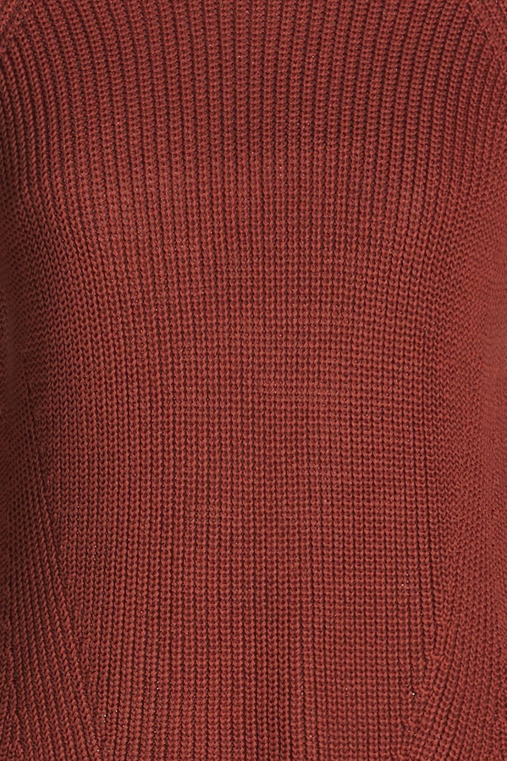 COTTON BY AUTUMN CASHMERE كنزة رياضية مصنوعة من القطن بتصميم مضلّع