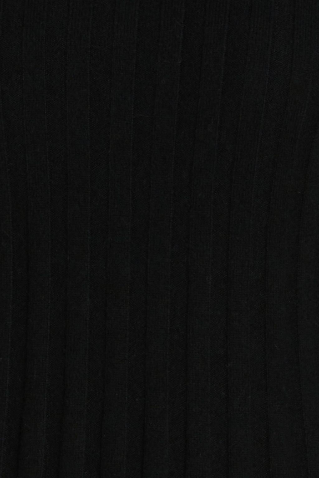 N.PEAL 리브 캐시미어 터틀넥 미디 드레스