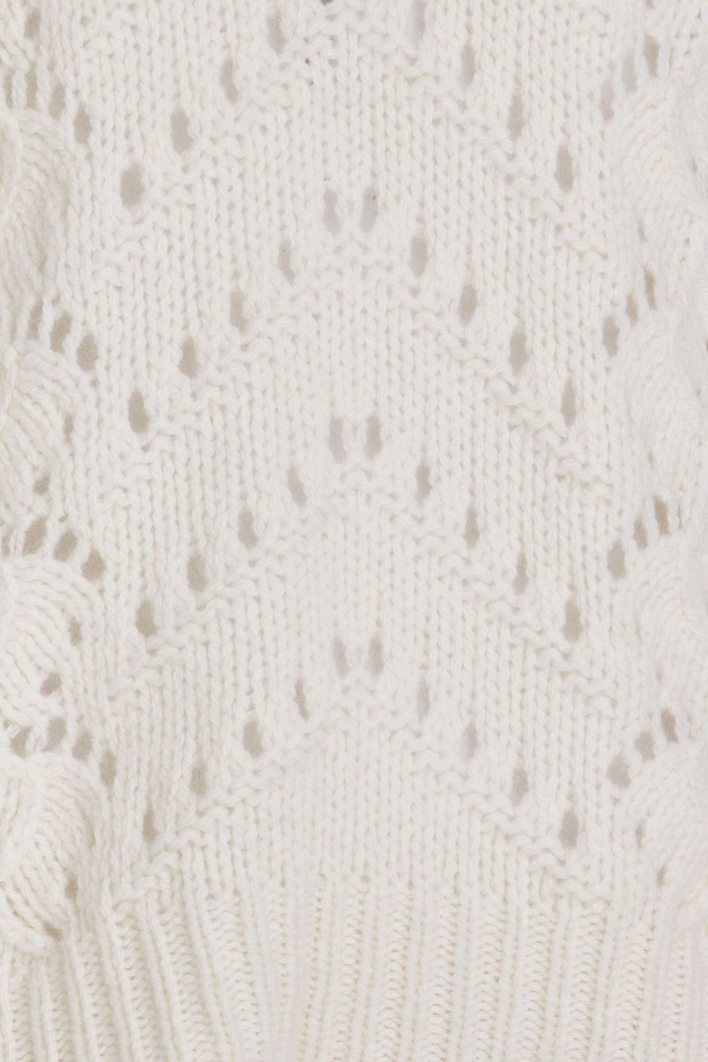AUTUMN CASHMERE كنزة رياضية من الكشمير المصنوع من قماش الدونيغال بحبكة بوانتيل