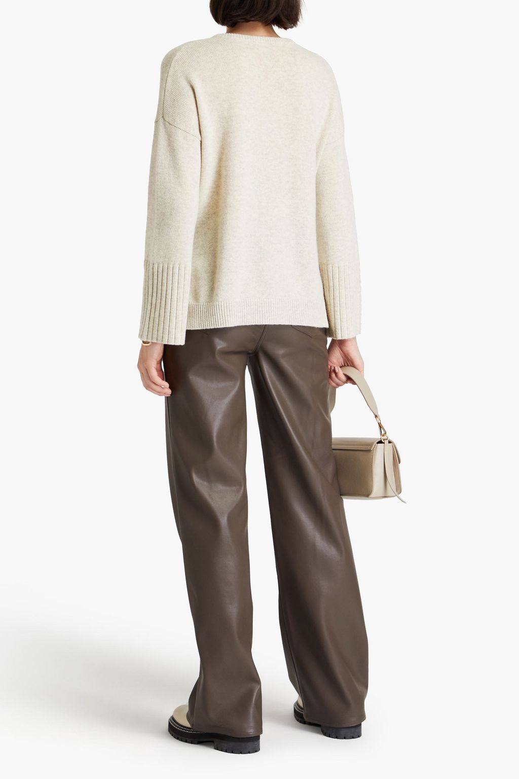 AUTUMN CASHMERE كنزة رياضية من الكشمير