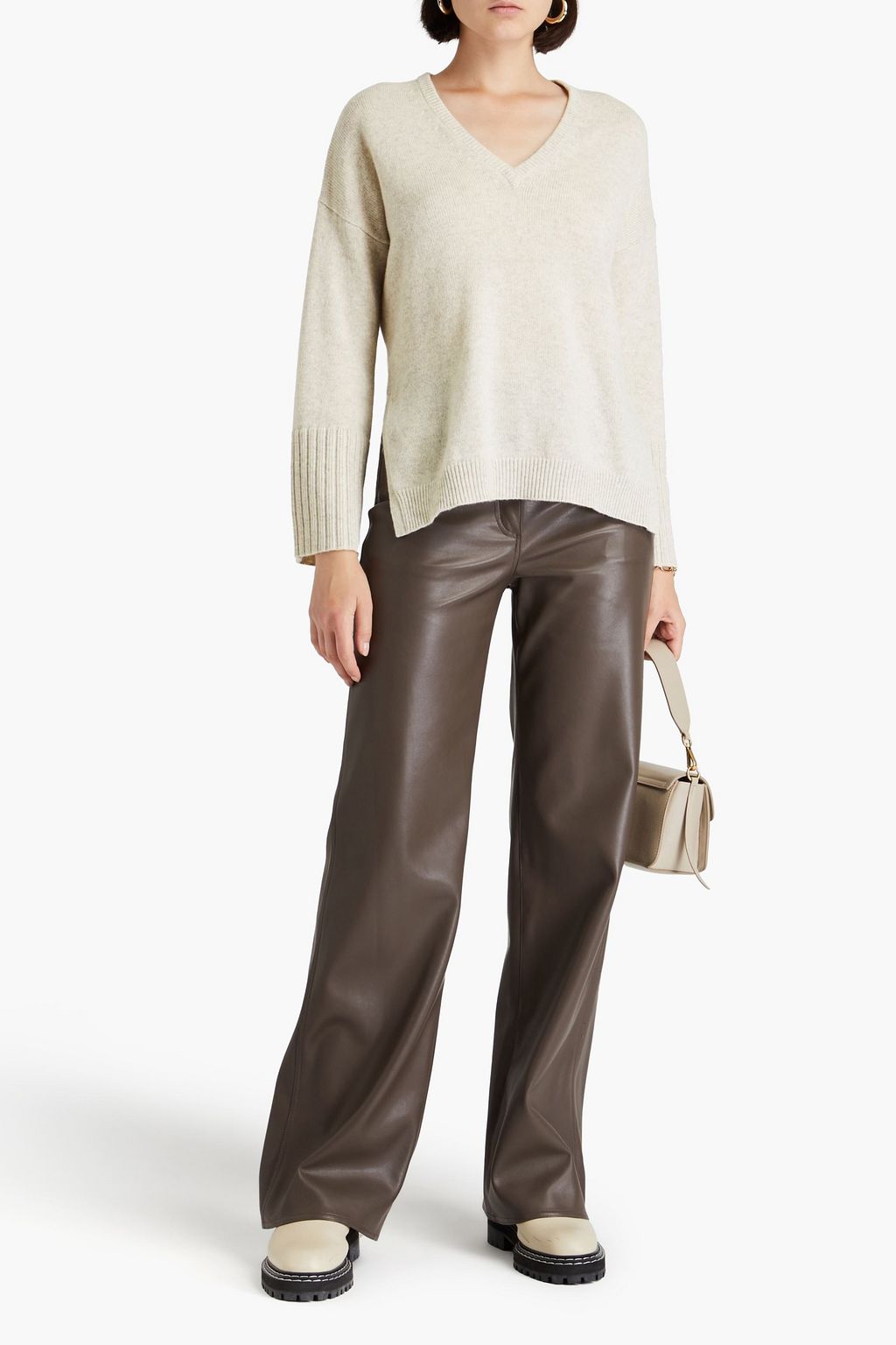 AUTUMN CASHMERE كنزة رياضية من الكشمير