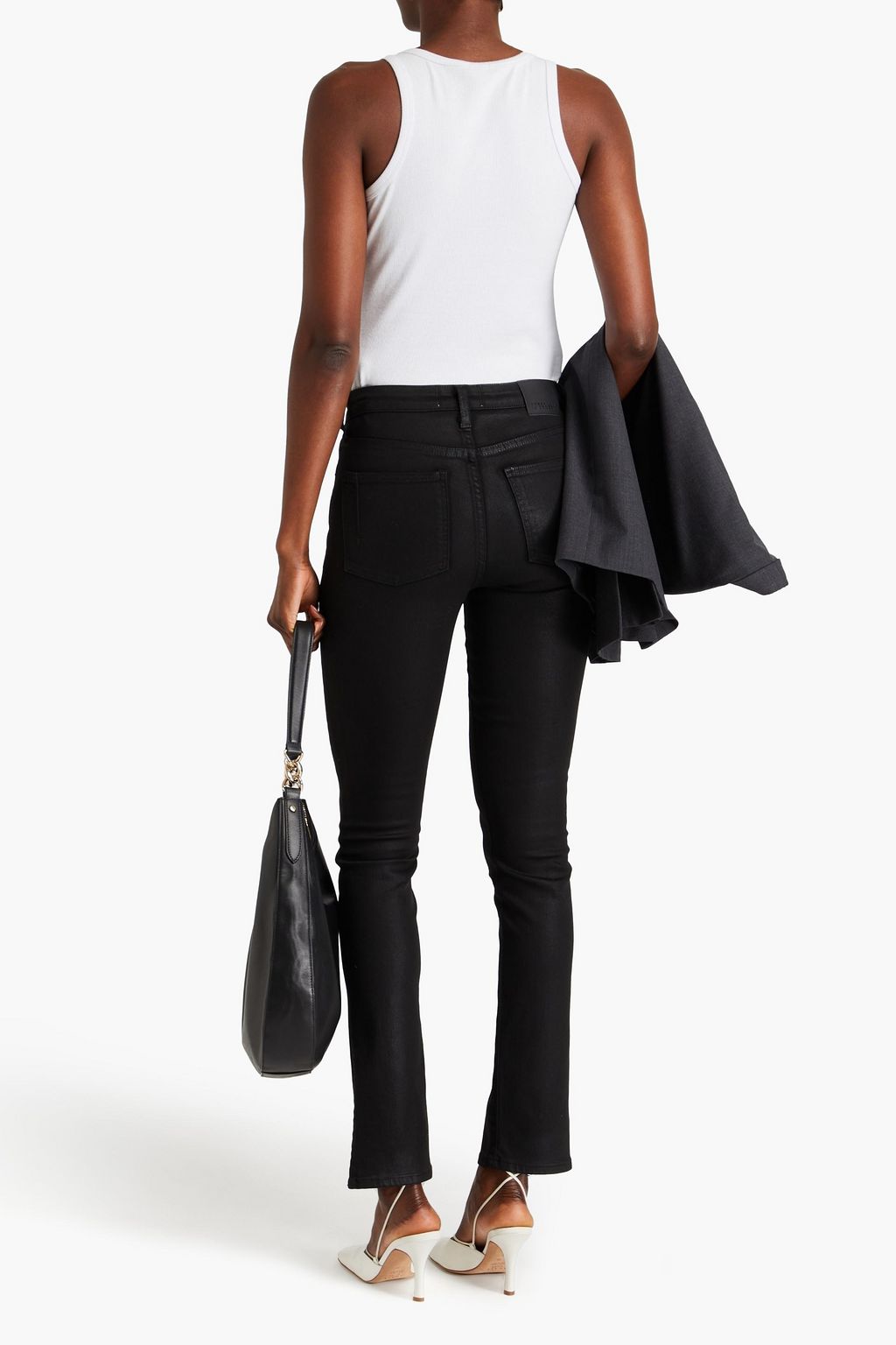 DEREK LAM 10 CROSBY 하이라이즈 스키니 진