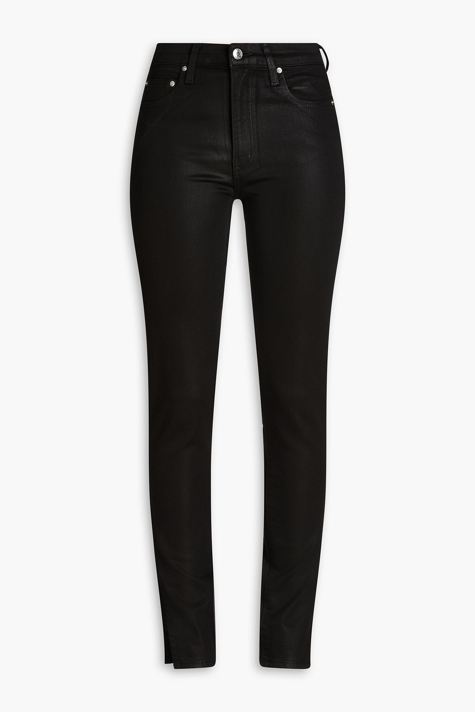 Derek Lam 10 Crosby High-rise Skinny Jeans In Black