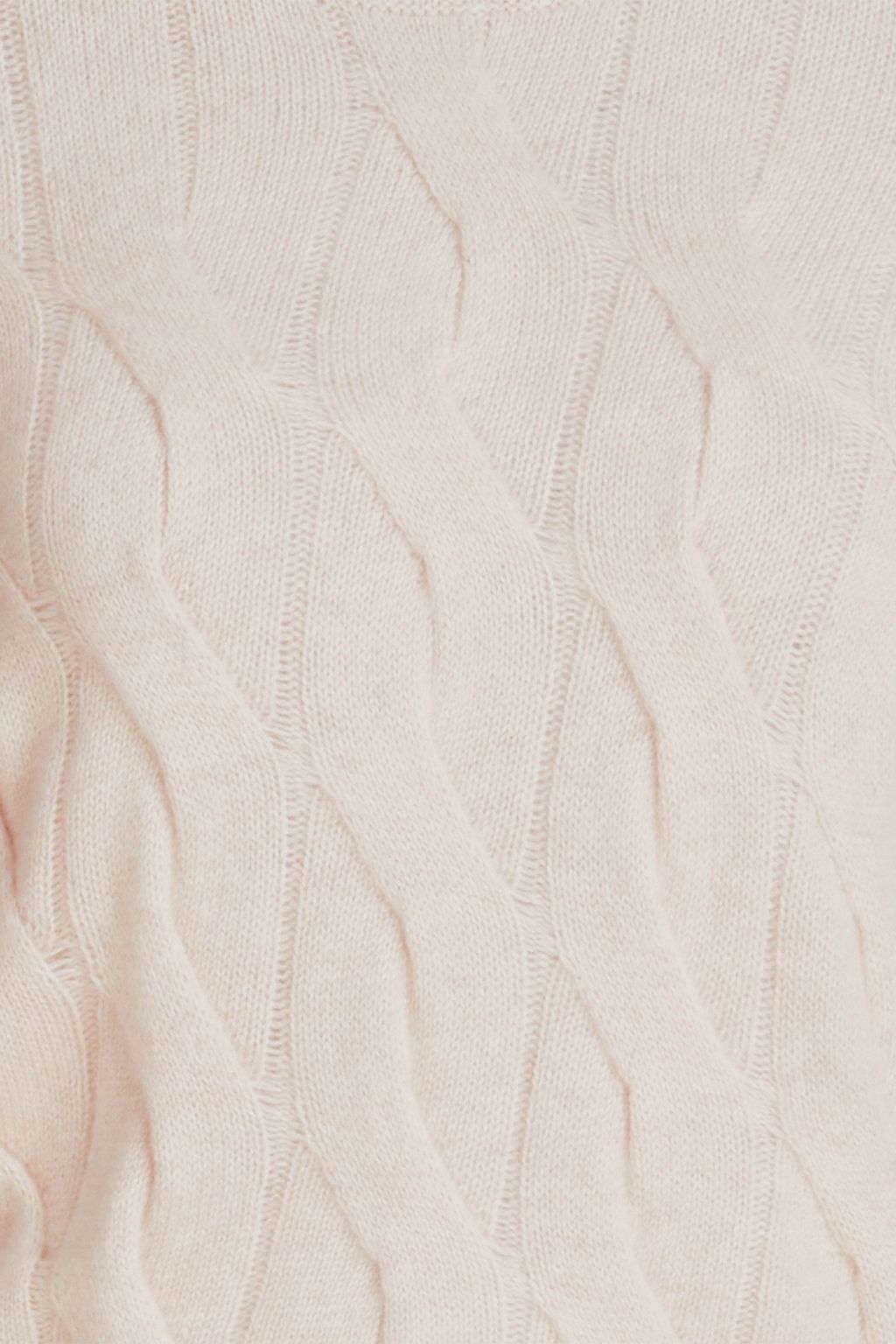 N.PEAL Cable-knit cashmere turtleneck sweater