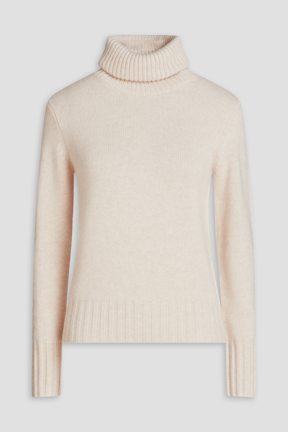 n.peal - cashmere turtleneck sweater - white - l